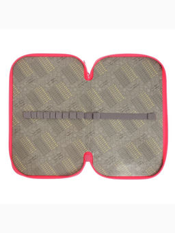 Пенал школьный, 2 секции, 12.5×20.5×4 см «Бабочки»