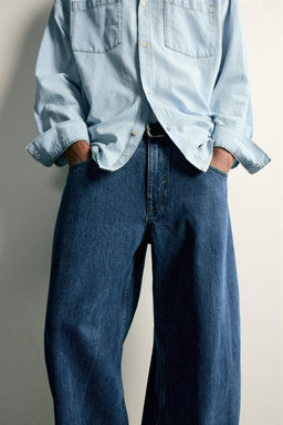 JEANS BALLOON FIT / Azul - Zara фото 5