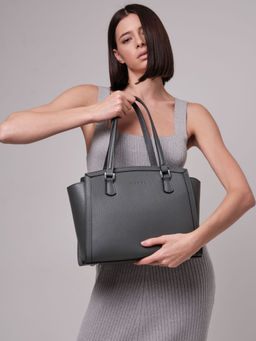 Сумка кожаная Azaro 30690 хром