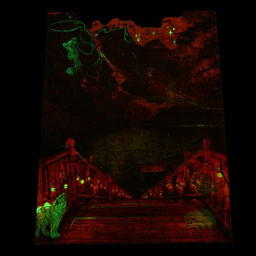 Пазл Вечерний пейзаж фигурные светящиеся детали - Puzzle фото 7