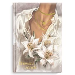 Записная книжка женщины арт. 58145 БЕЛЫЕ ЛИЛИИ