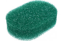 Мочало поролоновая 14*9,5*4 см массажная овальная Антицеллюлит,Банные штучки, арт. 32606