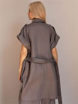 жилет лен - Волтри фото 3