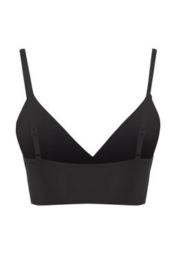 TRENDYOLMILLA Kiremit Ucgen Drape Detayl? Bikini Ustu TBESS25BU00049  фото 13