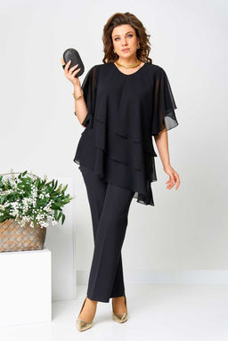 Костюм Асолия 1512 чёрный фото 2