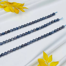 Бусины для украшений из Иолита (45 бусин) 39 см