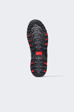 Мужская треккинговая обувь из искусственной кожи со шнуровкой и зубчатой подошвой Discovery Channel - Defacto фото 5