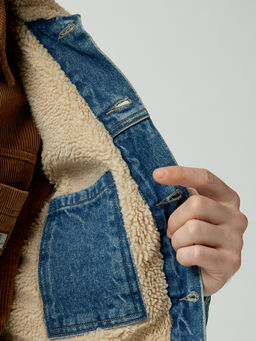 Мужская джинсовая куртка - Mossmore фото 60