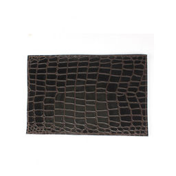 Обложка для паспорта Croco-П-404 (5 кред карт) натуральная кожа коричневый крокодил (238) 265344