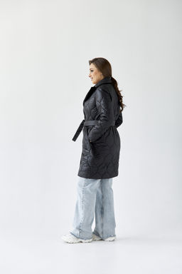 Куртка женская демисезонная 25830-00 (черный) - Kankan фото 3