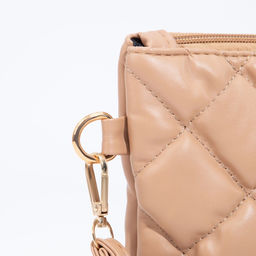 Сумка-клатч на молнии, цвет бежевый - Simaland фото 4