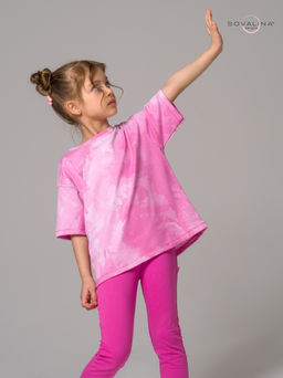 Костюм Мун тайдай розовый-ягода - Sovalina фото 7