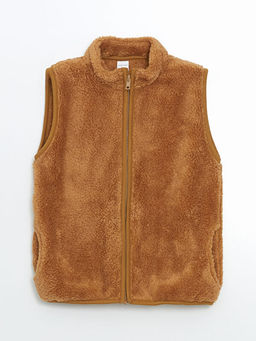 Dik Yaka Pel?? Erkek ?ocuk Yelek