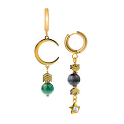 Серьги из муранского стекла NOMAD SOL055