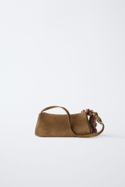 SHOULDER BAG WITH BANDANA - Zara фото 7