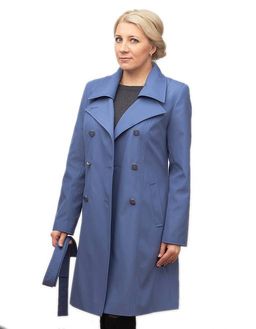 Классика плащ (индиго) - Дюто фото 3