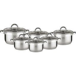 Набор посуды "Bella Cucina" 12 пр (2,1л,2*2,9 л,2*3,9 л,6,6л) , арт. BC-2032