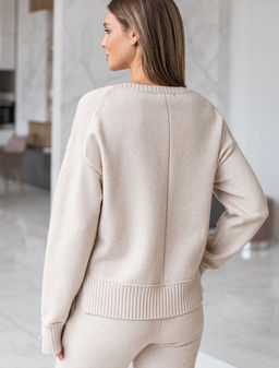 VILATTE / Джемпер из пряжи с кашемиром  фото 4