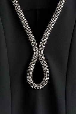 Vestido con ribete de strass - H&m фото 7