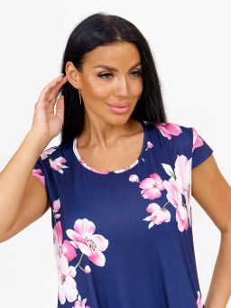 Сарафан женский, цвет синий розовый