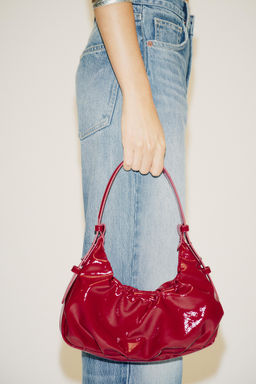 CRACKLED EFFECT GATHERED BAG - Zara фото 2