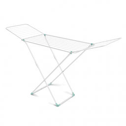 Сушилка для белья напольная складная (БЕЛАЯ) (200*55*96) арт.СБ2Б