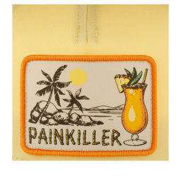 Бейсболка AMERICAN NEEDLE арт. SMU789A-PAINKIL Painkiller Valin Archive (светло-желтый)  фото 3