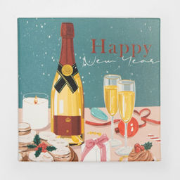 Новогодний подарочный набор KAFTAN Fashion NY, носки р-р 36-39 (23-25 см), маска  фото 4