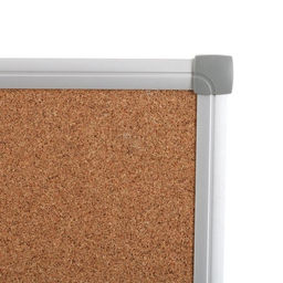 Доска комбинированная 90×120 см, магнитно-маркерная/пробковая, Calligrata СТАНДАРТ, в алюминиевой рамке