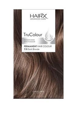 СТОЙКАЯ КРАСКА ДЛЯ ВОЛОС HAIRX TRUCOLOUR - ТЁМНО-РУСЫЙ
