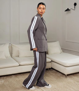 Костюм #ОКТ205001, серый