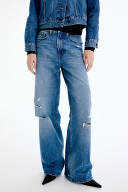 Wide High Waist Jeans - H&m фото 19