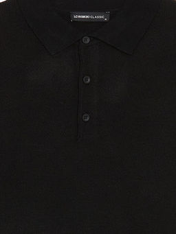 Polo Yaka Uzun Kollu Erkek Triko Kazak