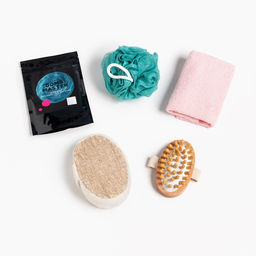 Подарочный набор Этель Drama queen, полотенце 30?60 см, мочалка, массажёр  фото 2