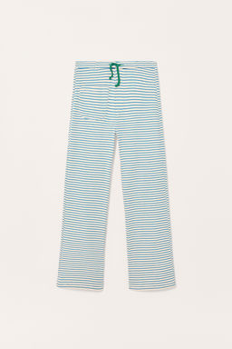 LIMITED EDITION STRIPED STRAIGHT-LEG TROUSERS - Zara фото 5