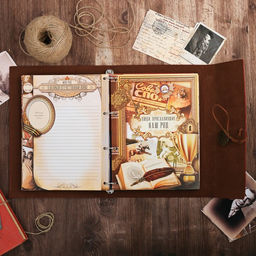 Родословная книга Наш род, 65 листов, коричневый, 35 х 23.5 см - Семейные традиции фото 18