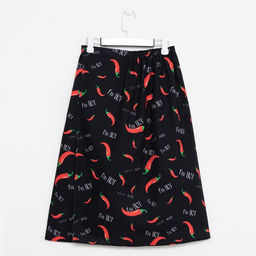 Полотенце - килт вафельное мужское для бани Перчики, 75?150 см, хлопок 100 %