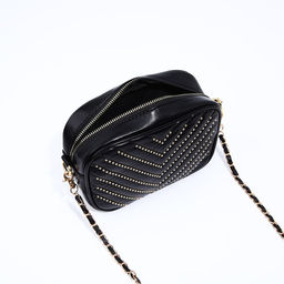 Сумка кросс-боди на молнии, цвет чёрный - Simaland фото 9