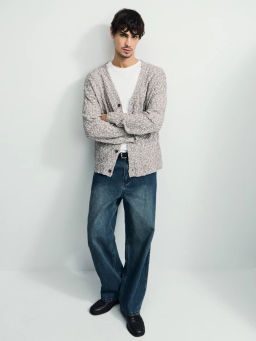 Вязаный кардиган из хлопка / Zarina