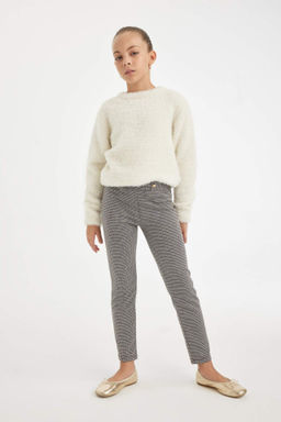 K?z Cocuk Basic Duz Standart Boy Tayt - Defacto фото 2