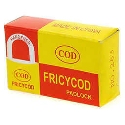 Замок навесной, стальной 32мм GOD, 31х52х13мм, окрашенный, автоматическое закрывание, 3 ключа, в коробке (Китай) - Домашняя мода фото 2