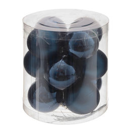 Набор из 12шт Украшение новогоднее "Шар", D 4 см, L9,5 W9,5 H10,5 см