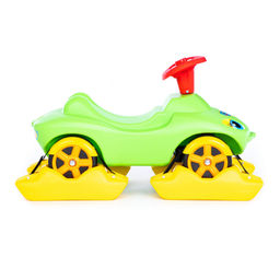 Каталка Мой любимый автомобиль со звуковым сигналом многофункциональная (зелёная) - Полесье фото 5