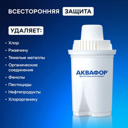 Фильтр Аквафор-Кувшин ЛАЙН/ЛАЙН+ антибак модуль.2,8л, воронка 1,2л (смен.кас. В100-15) арт. 01135/ - Полимербыт фото 5