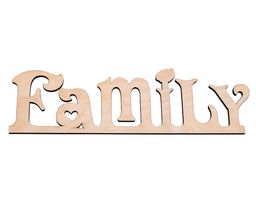 Декоративная табличка Family