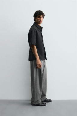 SOBRECAMISA CONFORT NON IRON / Negro - Zara фото 13