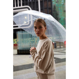 Костюм женский (джемпер, брюки) MINAKU: Casual Collection, бежевый, размер 48 (рост 170 см)