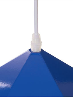 Светильник Edward, 1×40 Вт, Е27, 25×21.5×18 см, синий