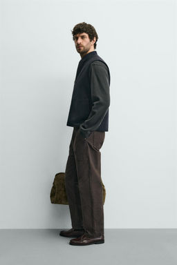 REVERSIBLE TECHNICAL GILET - Zara фото 13