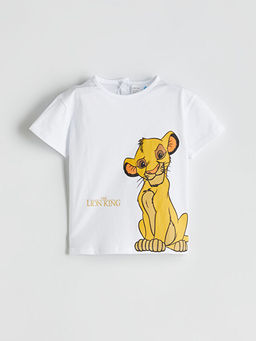 Aslan Kral Bask?l? Erkek Bebek Ti??rt ve ?ort 2li